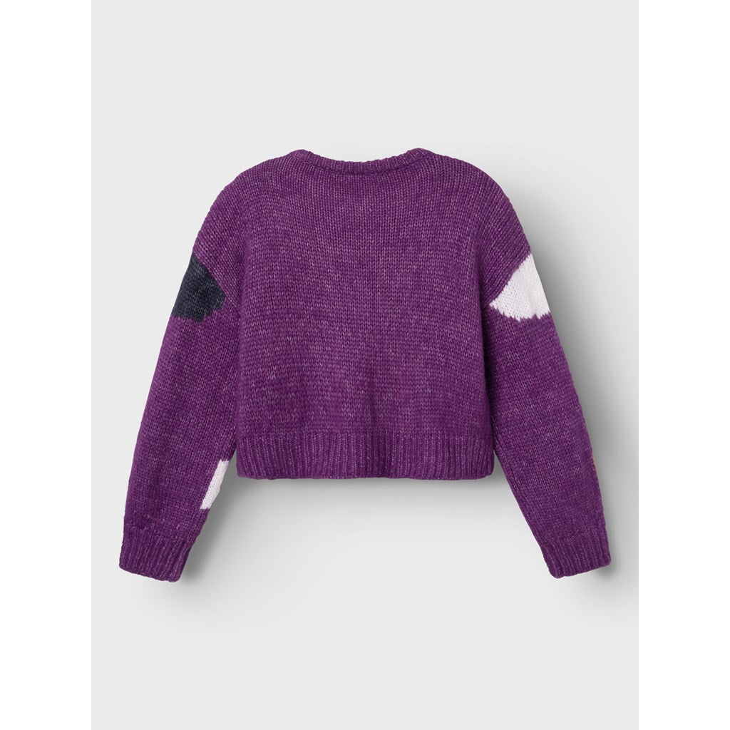 Jersey Cropped Morado Estrella