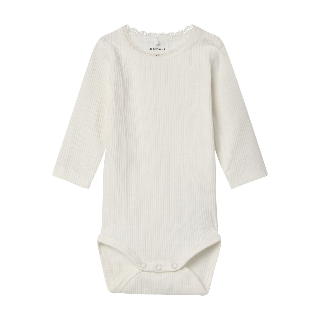 Body Canalé Puntilla Blanco
