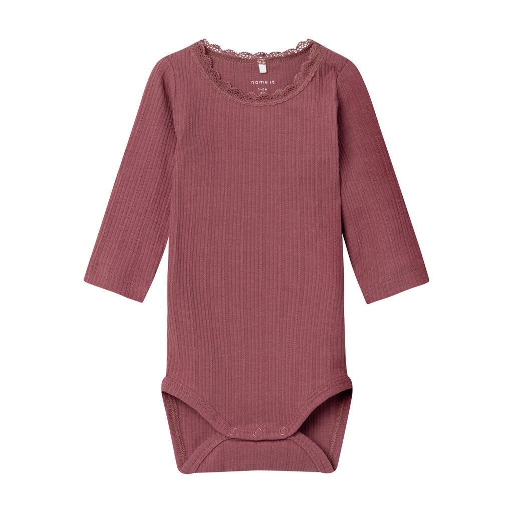 Body Canalé Puntilla Rosa