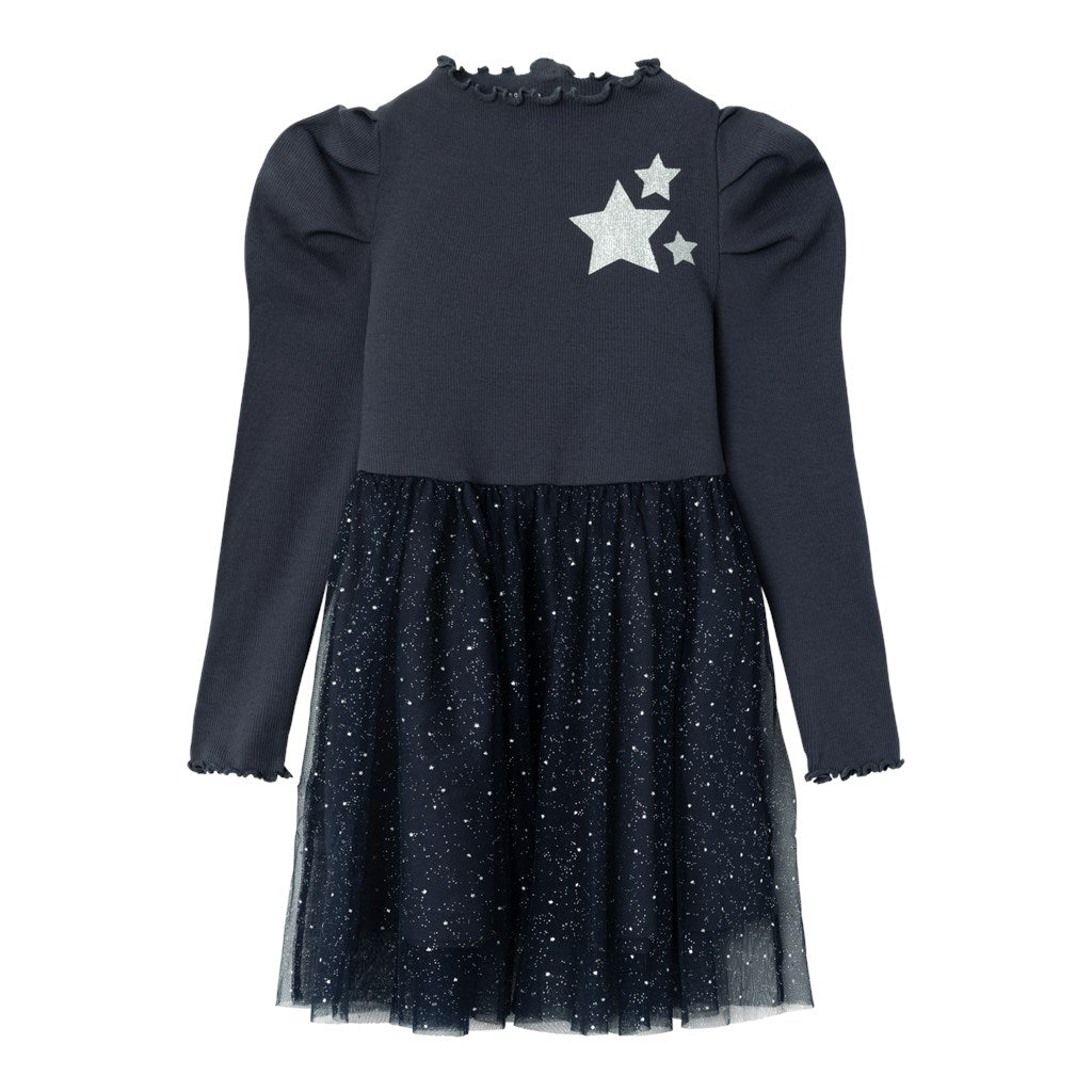 Vestido Marino Tul