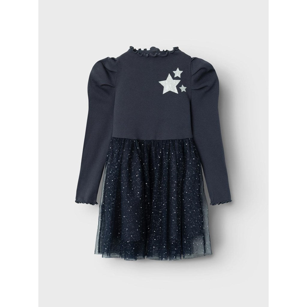 Vestido Marino Tul