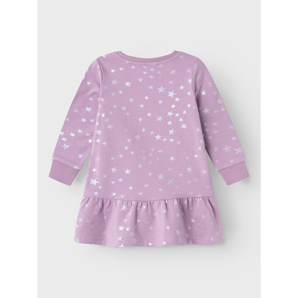 Vestido Estrellitas Lila
