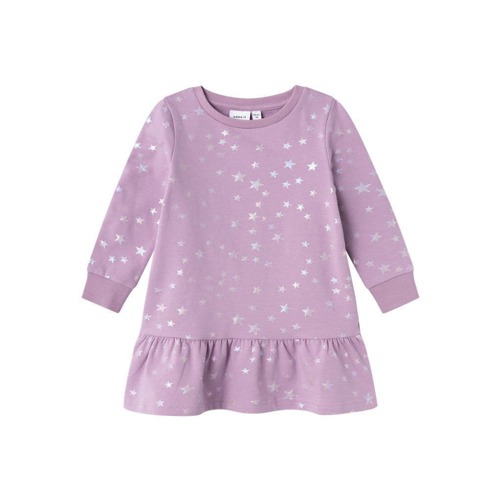 Vestido Estrellitas Lila