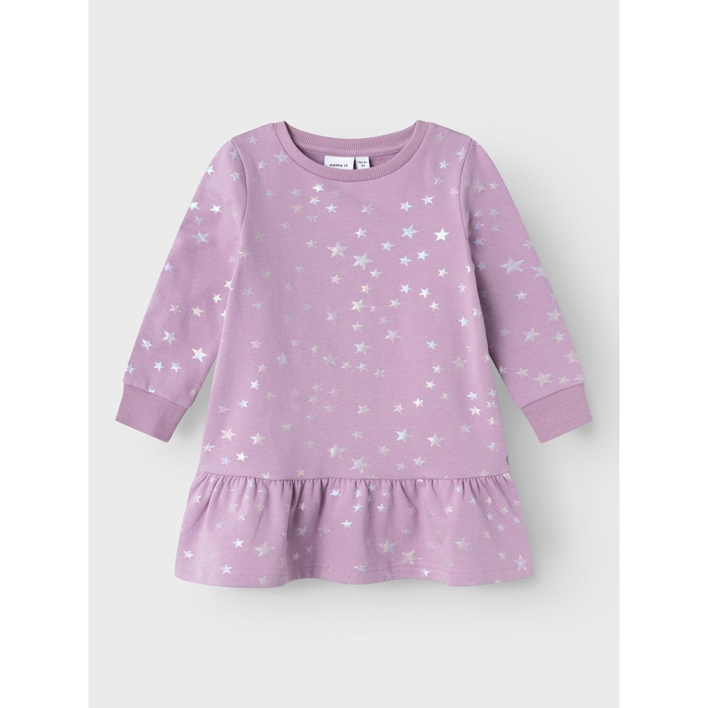 Vestido Estrellitas Lila