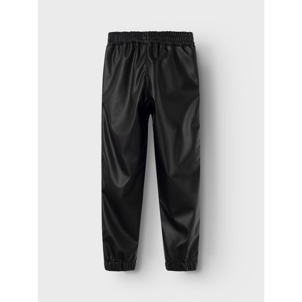 Jogger Niña Polipiel negro