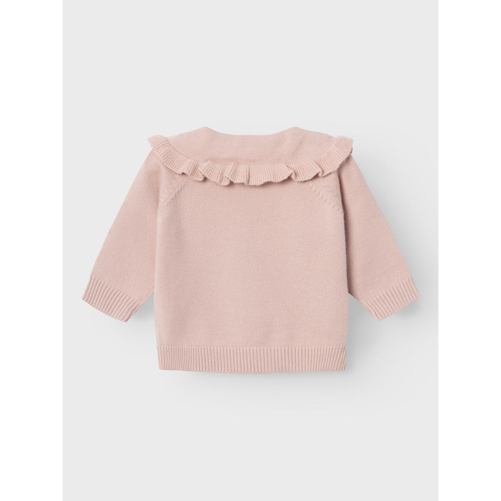 Jersey Cuello Volantes Bebé Rosa