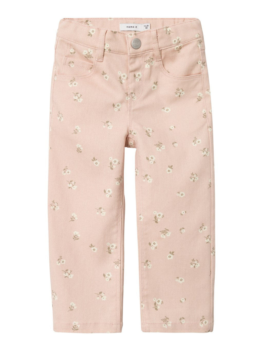 Pantalón Rosa Flores Mini