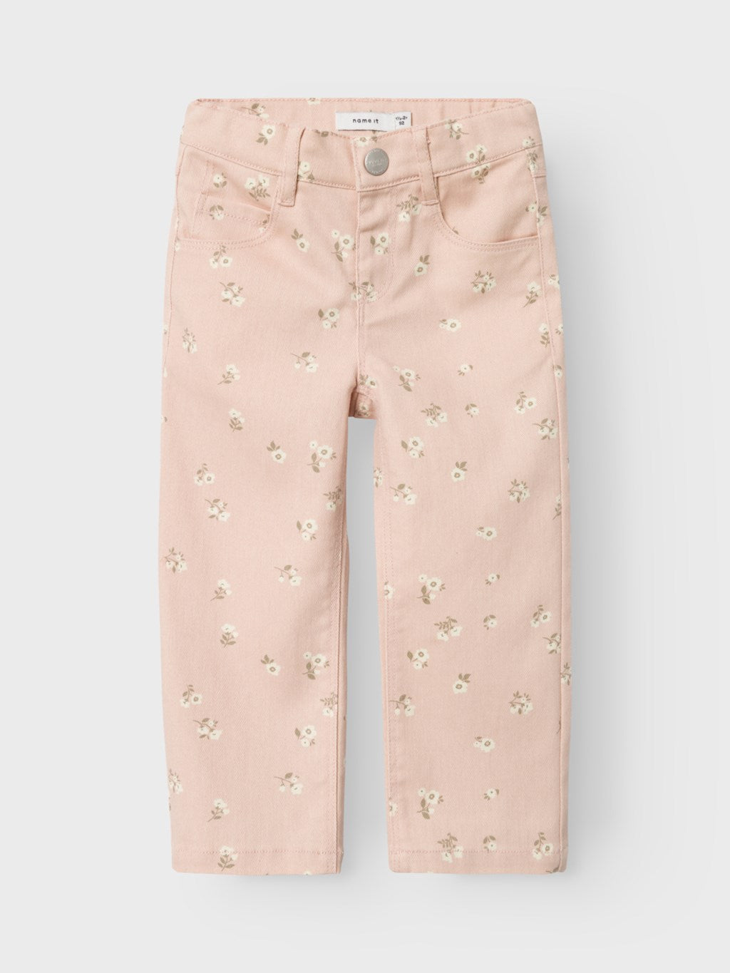 Pantalón Rosa Flores Mini