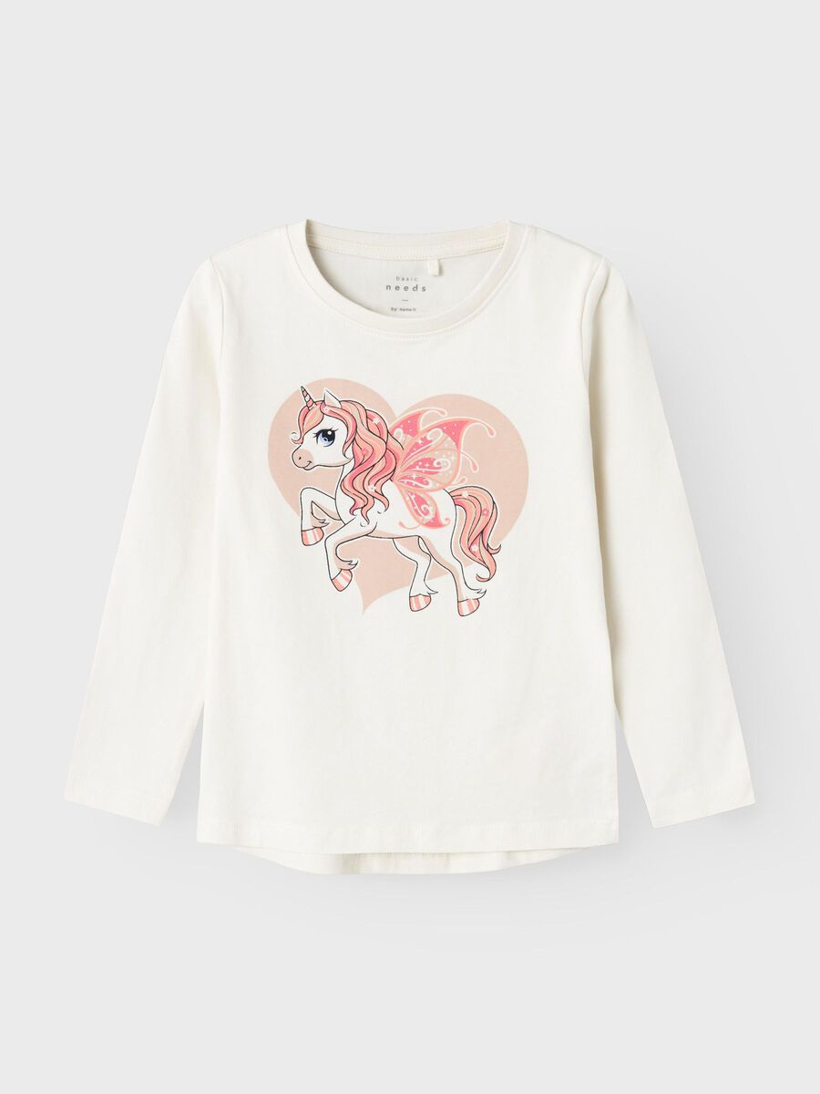 Camiseta Blanca Unicornio