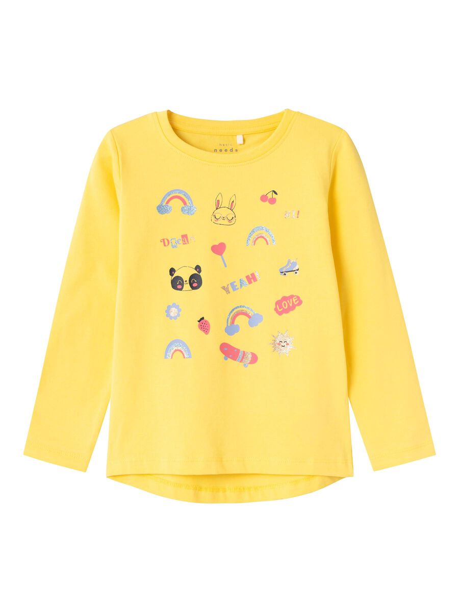 Camiseta Amarilla dibujos