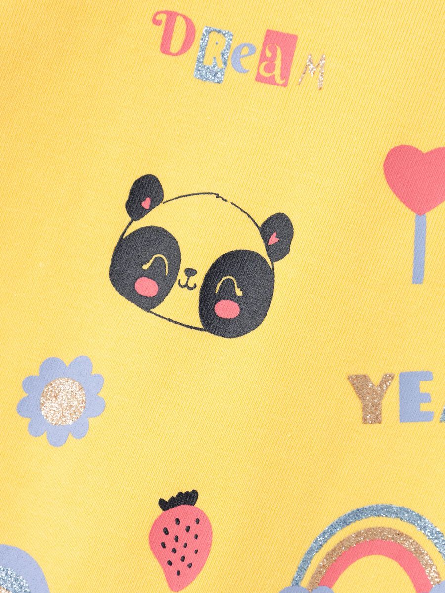 Camiseta Amarilla dibujos