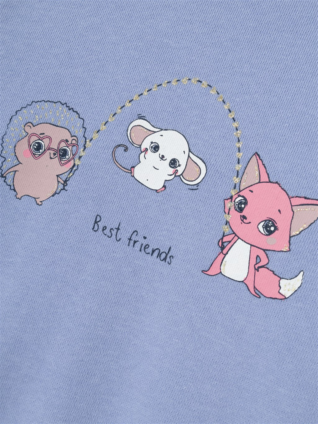 Sudadera Azul Animales