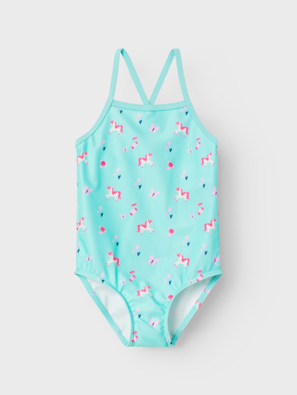 Bañador Turquesa Unicornios