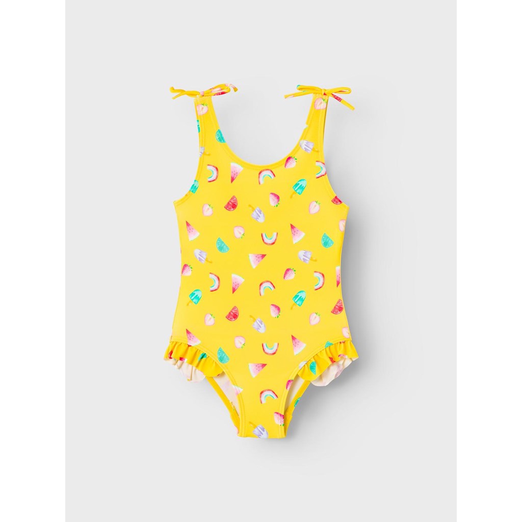 Bañador Amarillo Frutas Helados