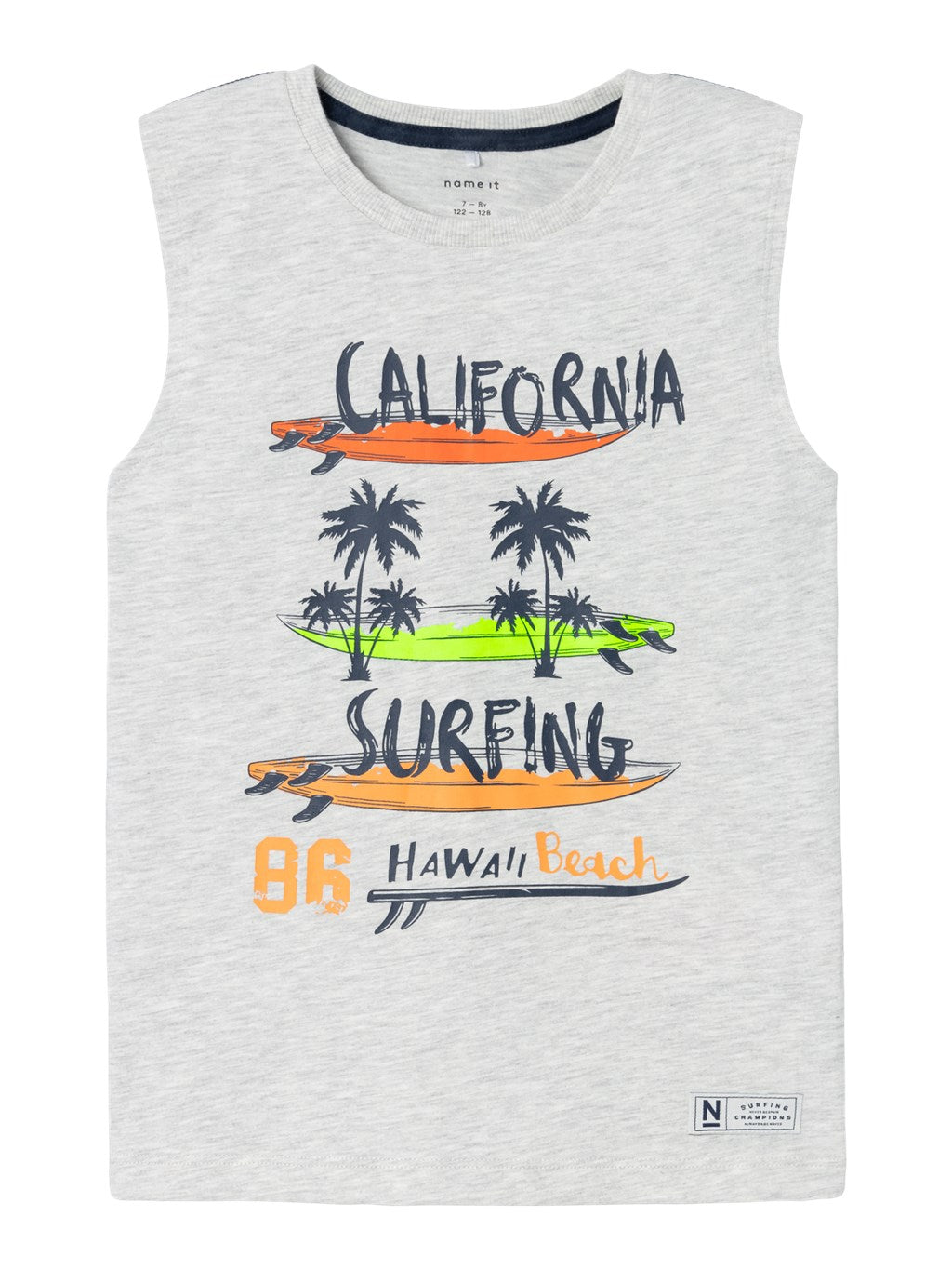 Tirantes California Surf Gris