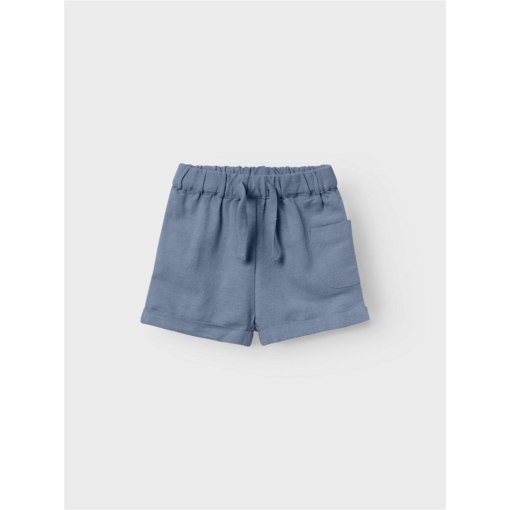 Short Lino Azul