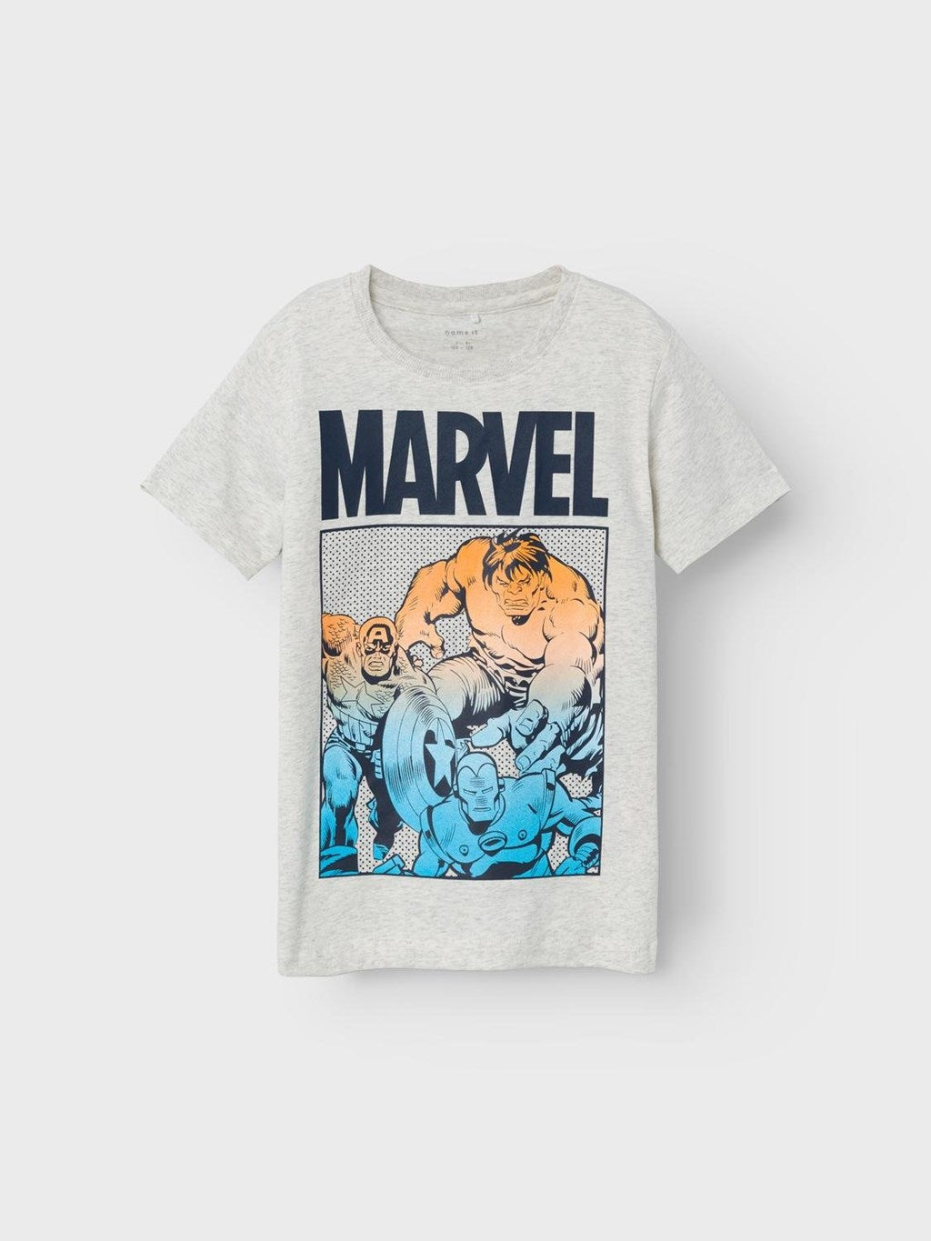 Camiseta Kid Marvel Gris