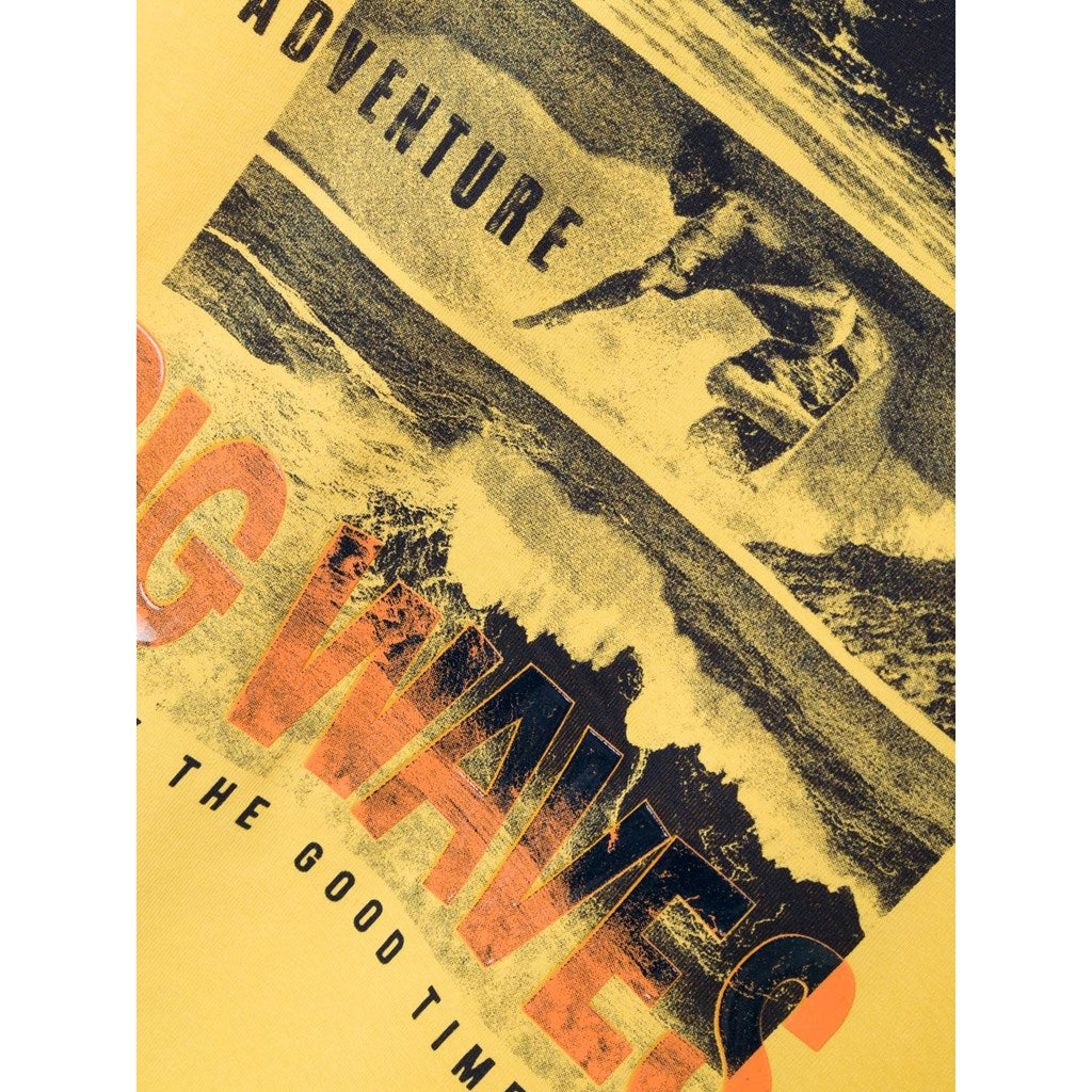 Camiseta Big Waves Amarilla