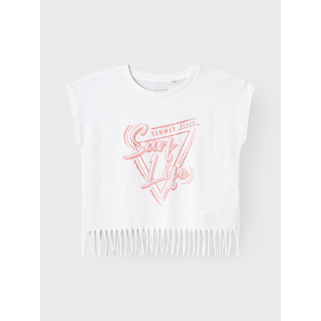 Camiseta Surf Life Blanca