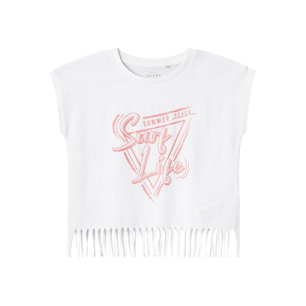 Camiseta Surf Life Blanca