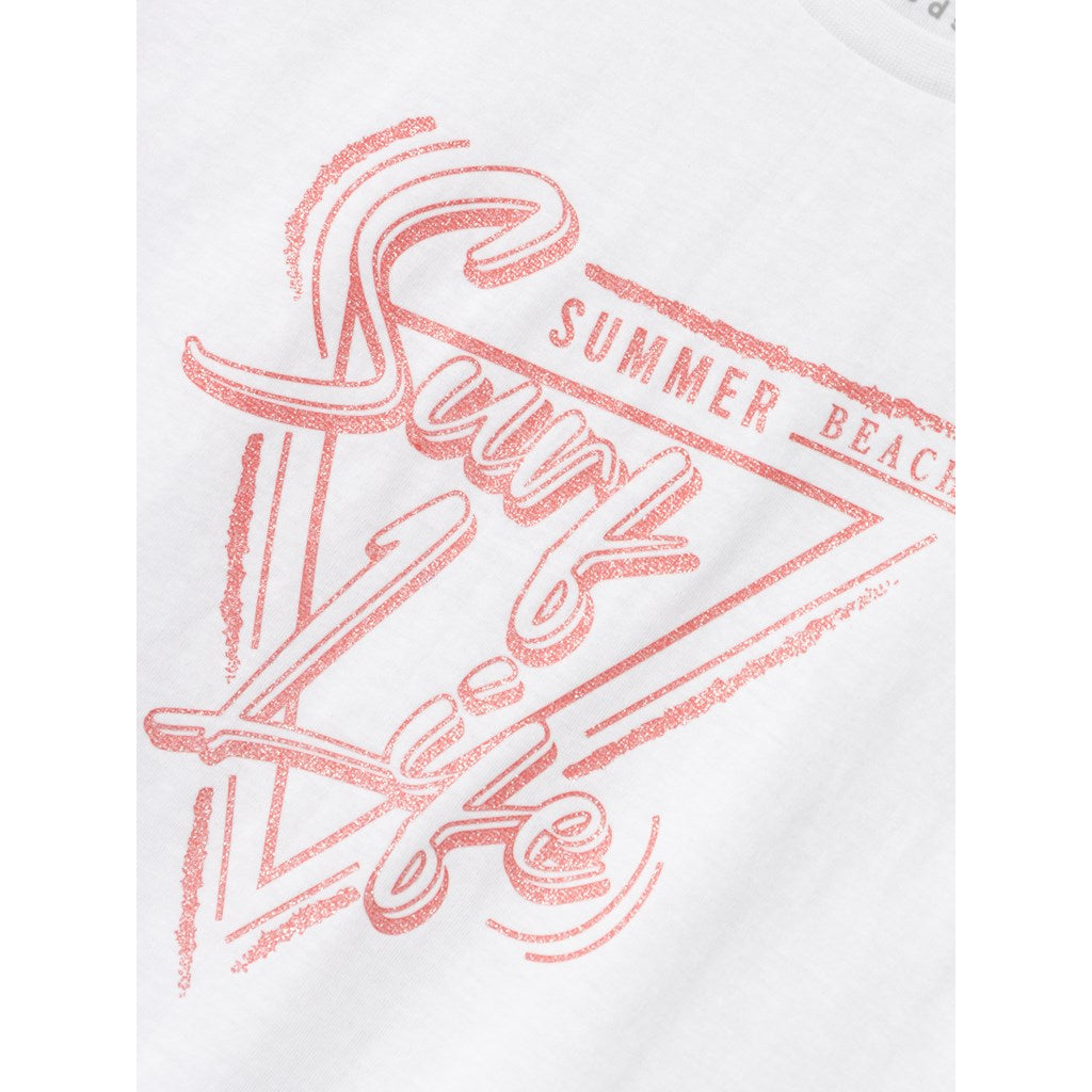 Camiseta Surf Life Blanca