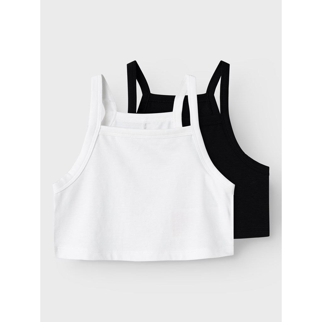 Tops Pack2 White/Black