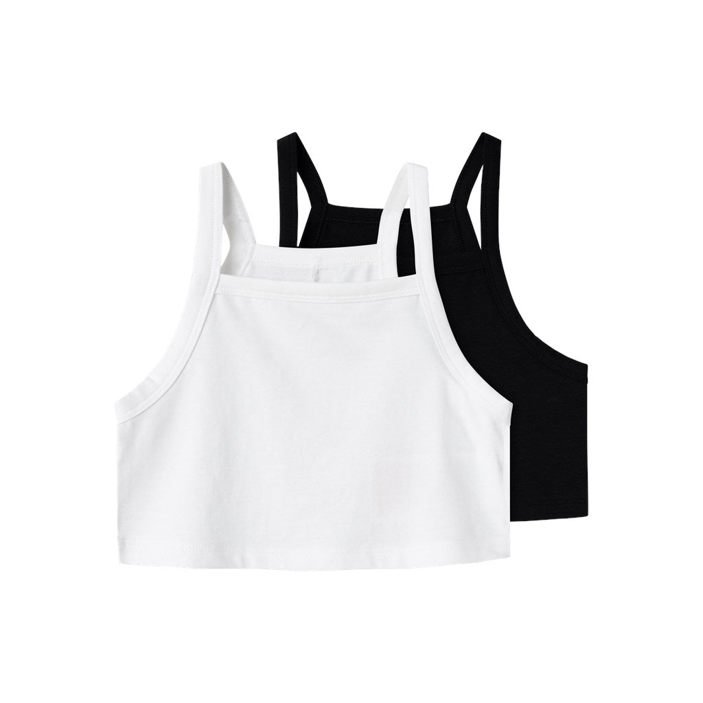 Tops Pack2 White/Black