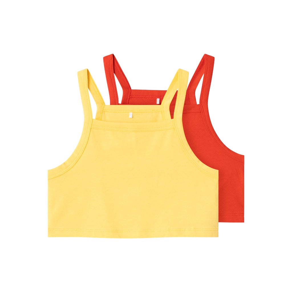 Tops Pack2 Red/Yellow