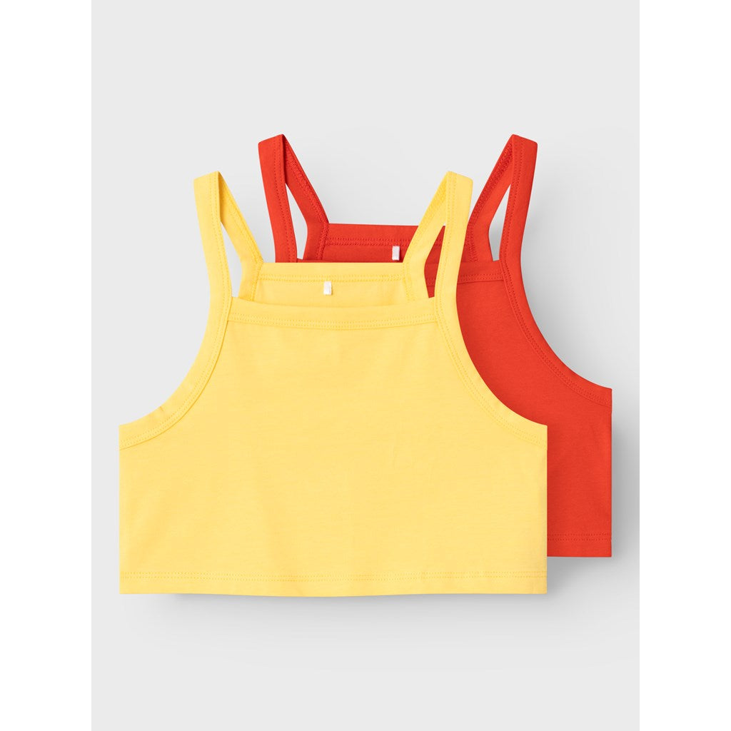 Tops Pack2 Red/Yellow