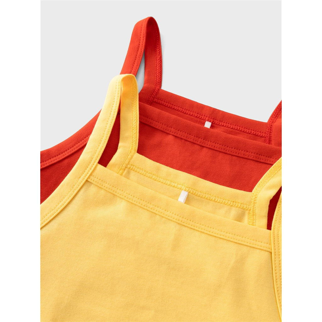 Tops Pack2 Red/Yellow