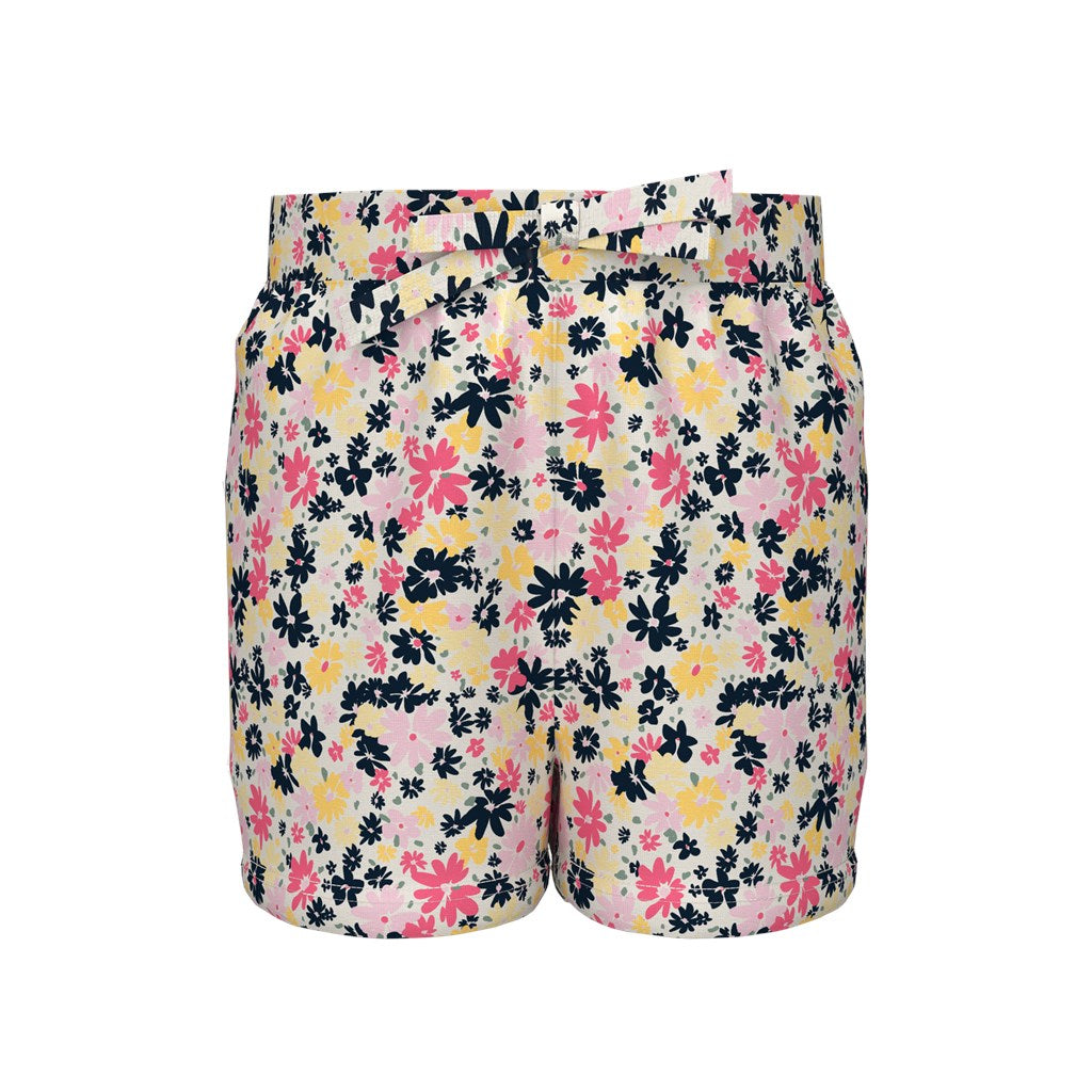 Short Flores Blanco