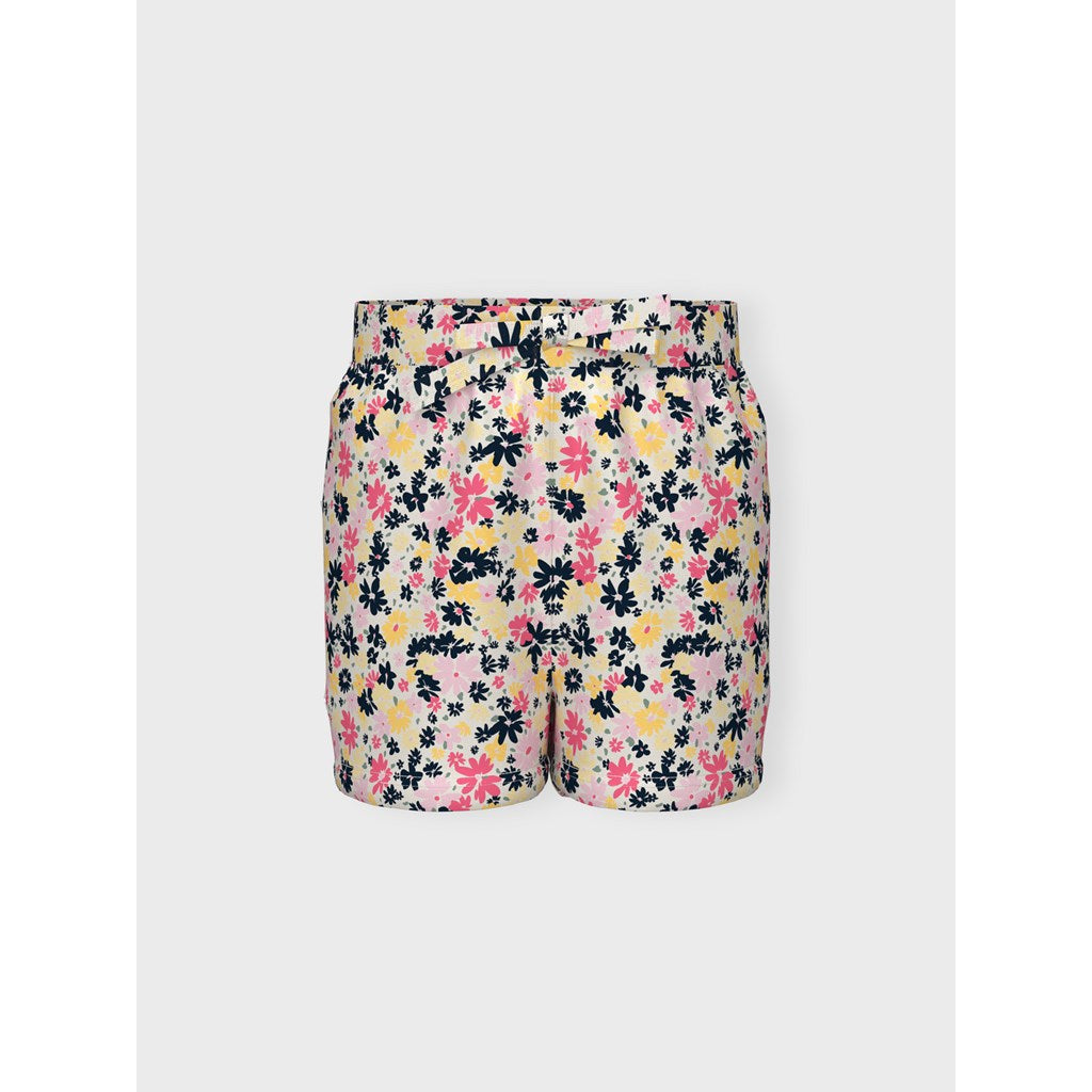 Short Flores Blanco