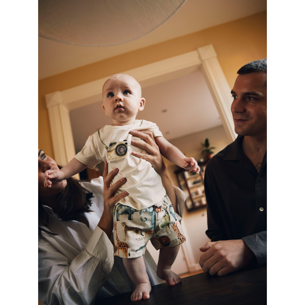 Short Safari Blanco Baby