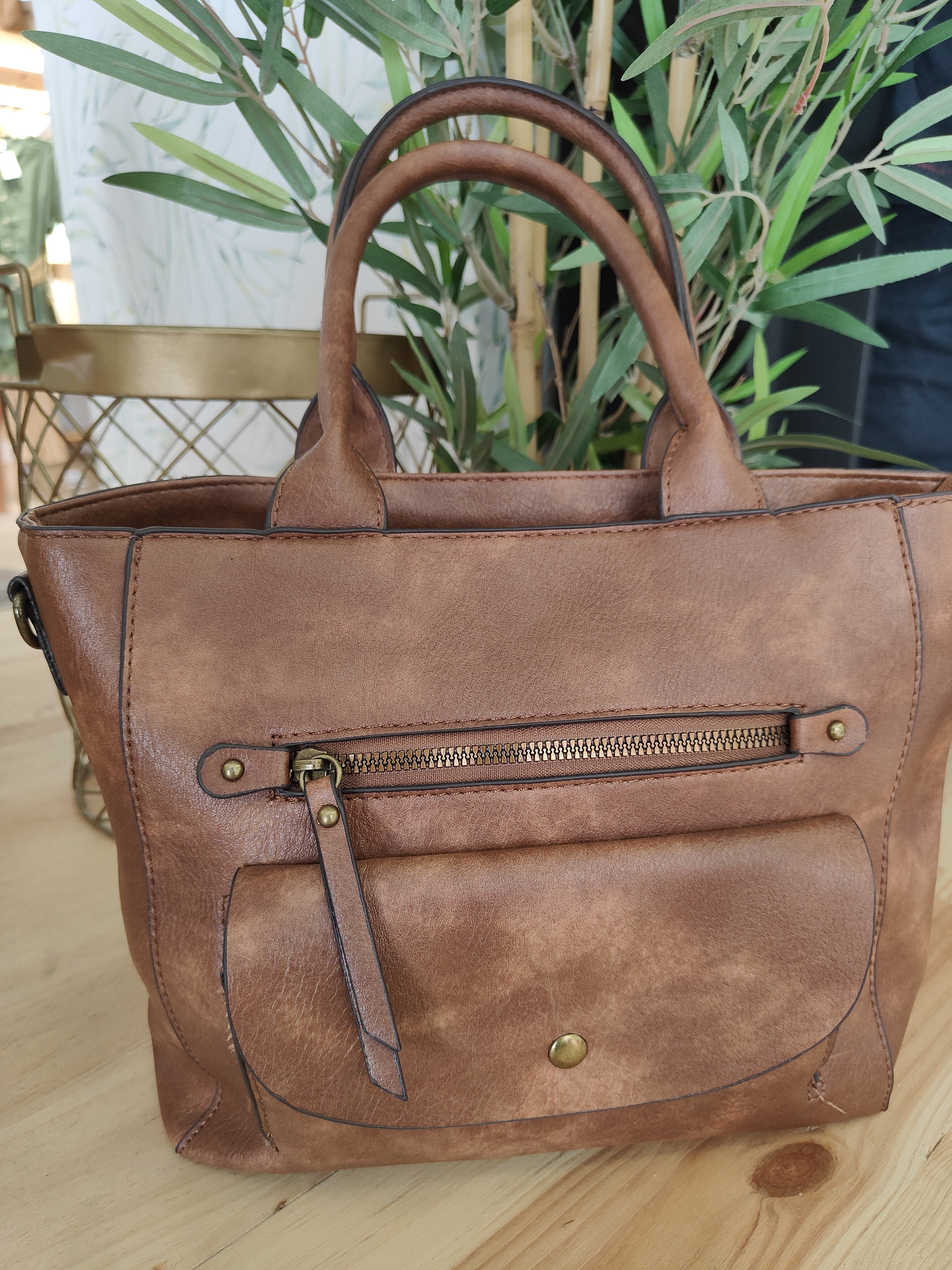 Bolso Shopper Asa Corta
