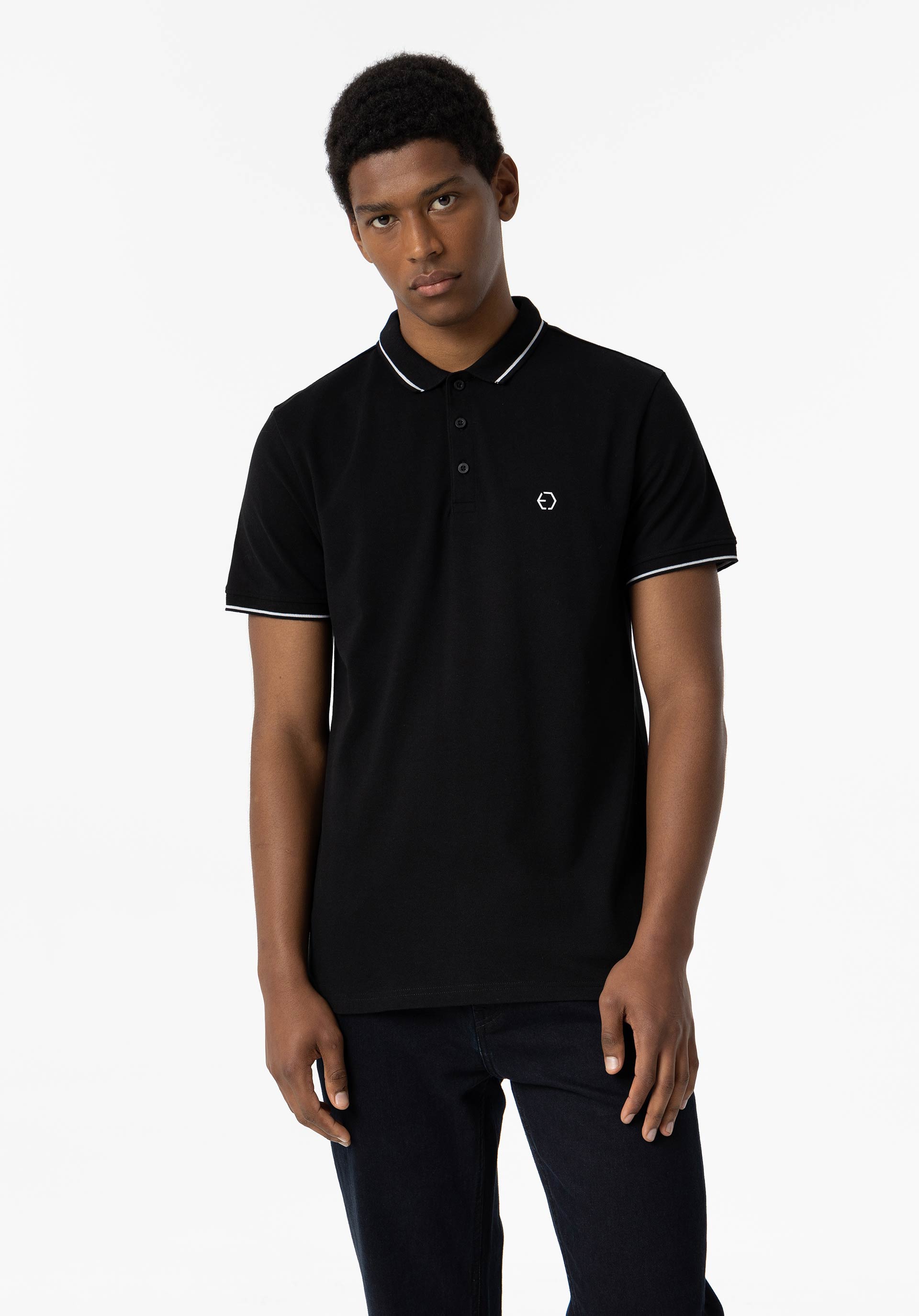 Polo Jeremy Negro