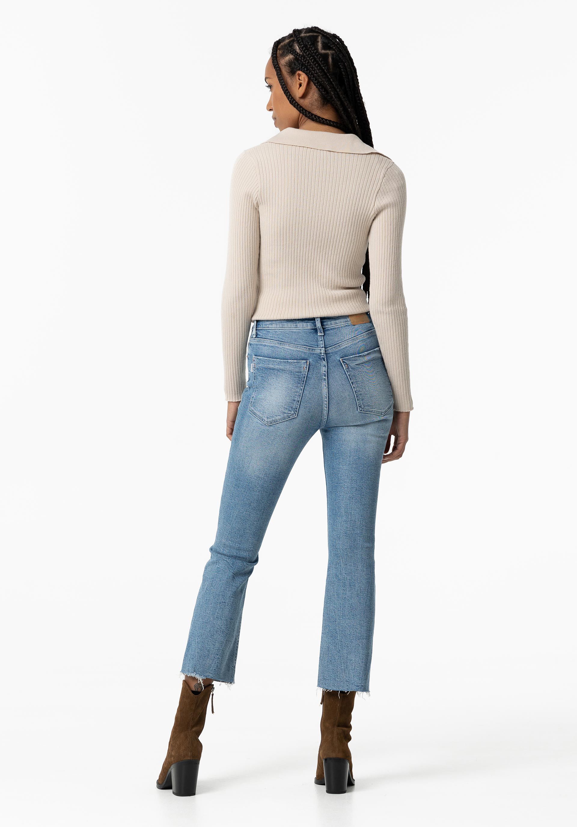 Jeans Flare Megan Azul