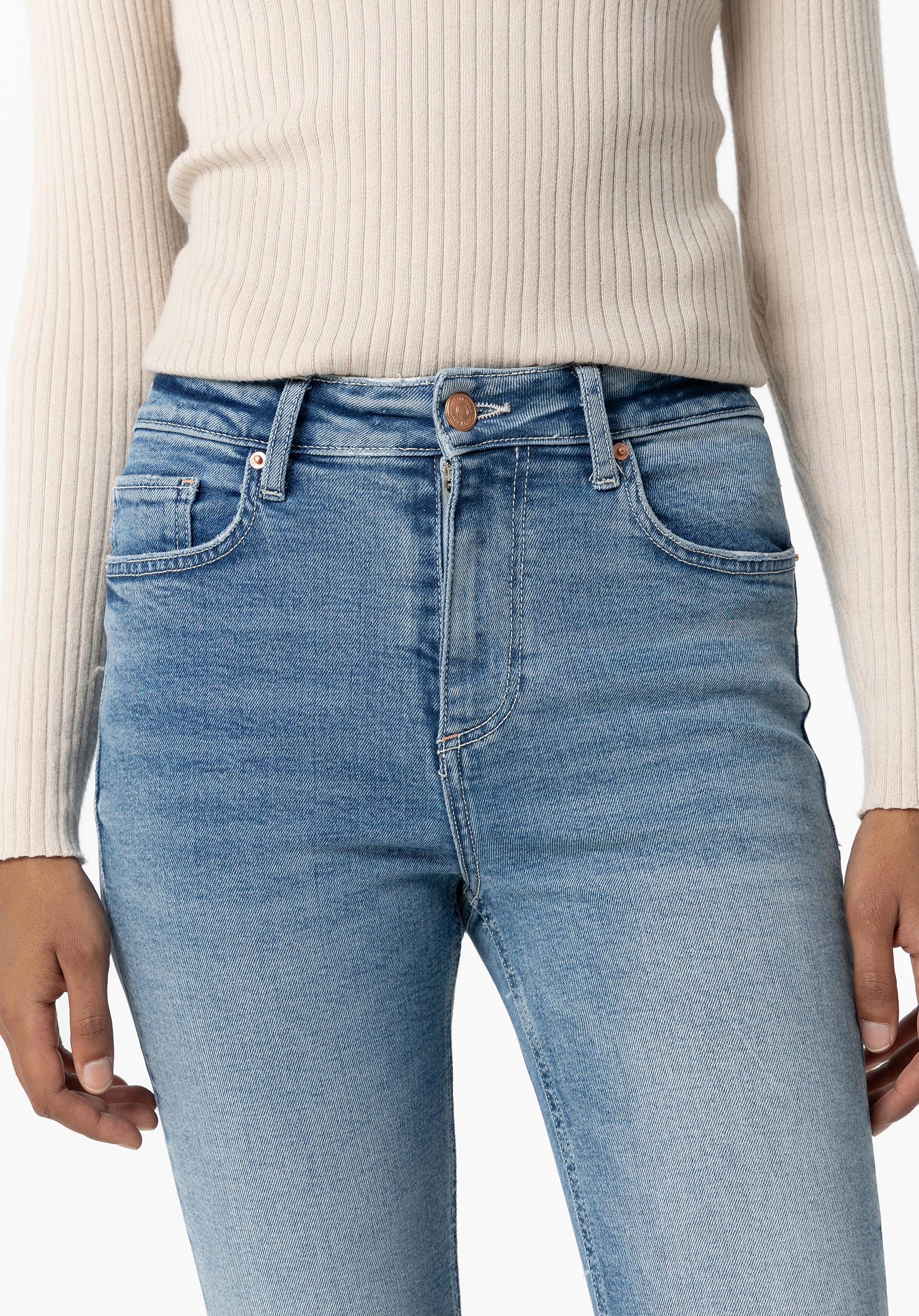 Jeans Flare Megan Azul