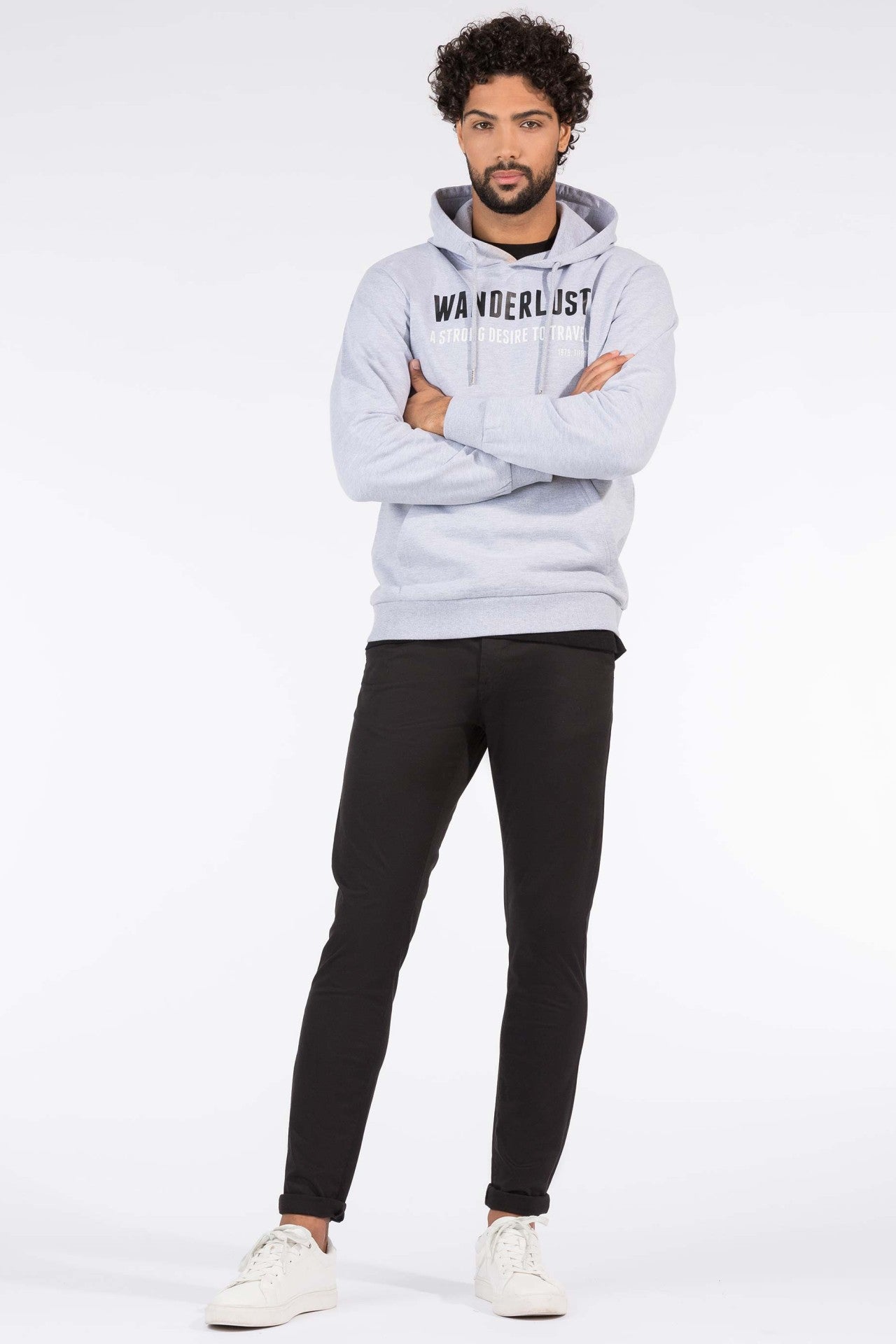 Pantalón Chino Slim Negro