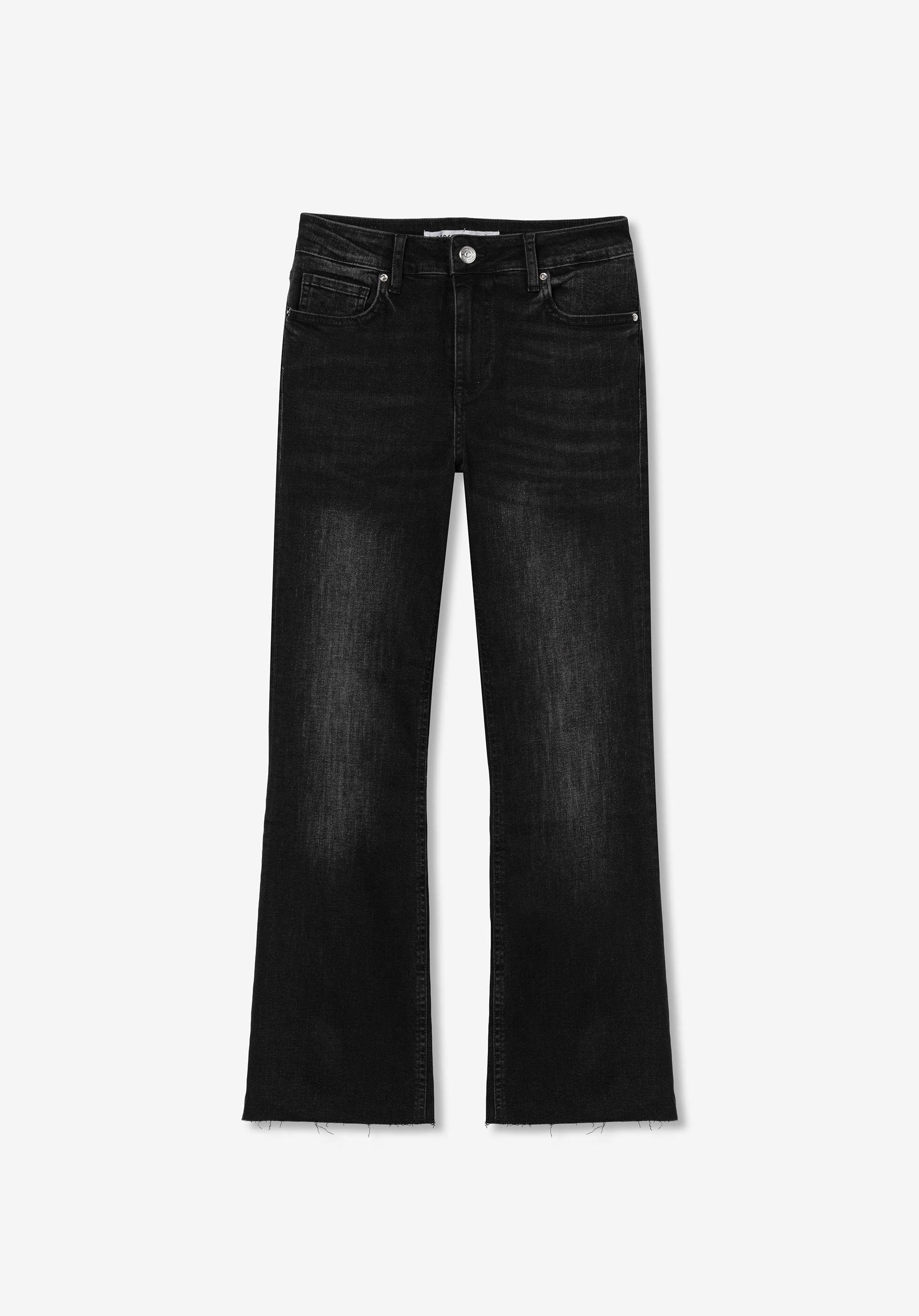 Jeans Flare Negro Megan