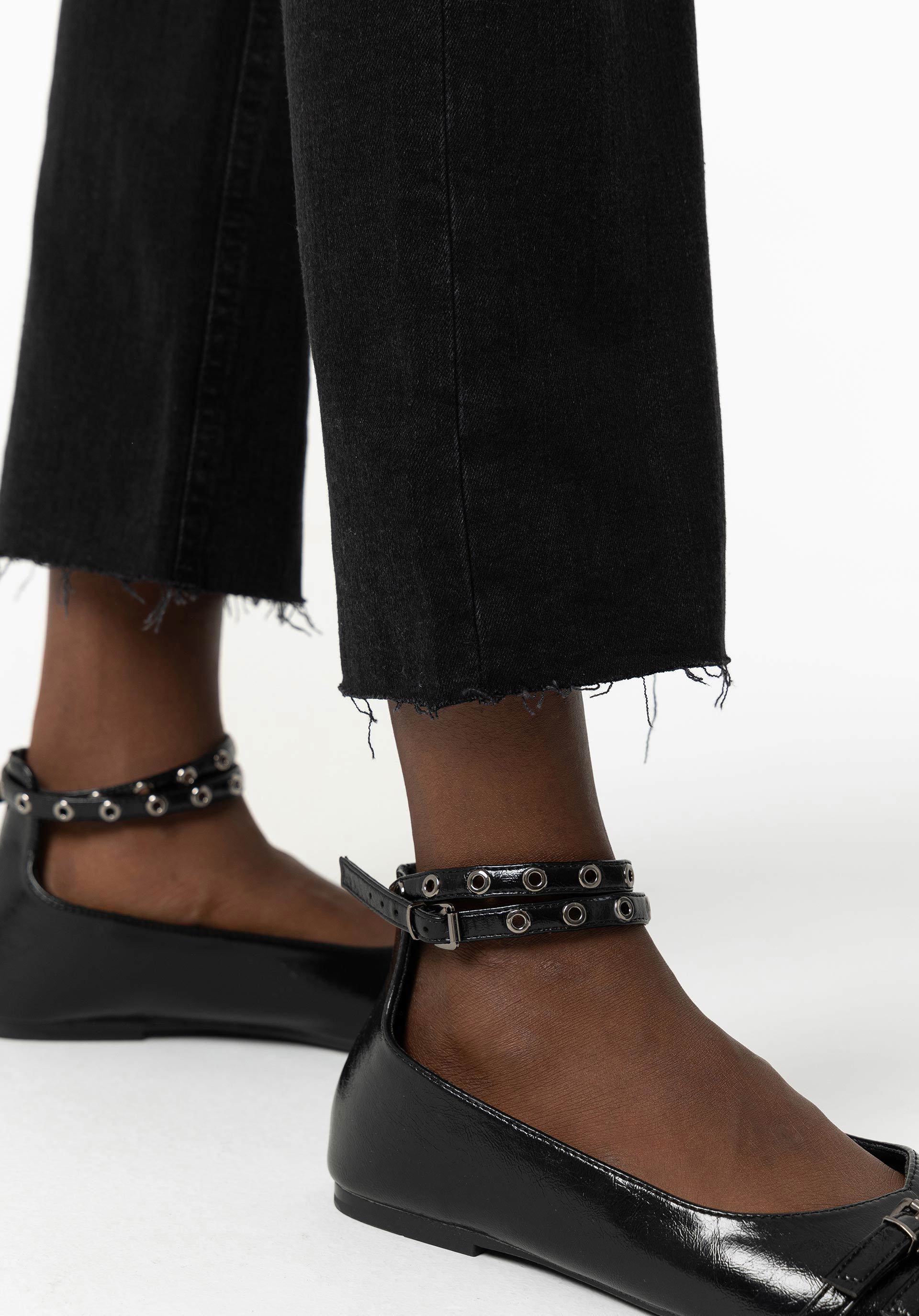 Jeans Flare Negro Megan