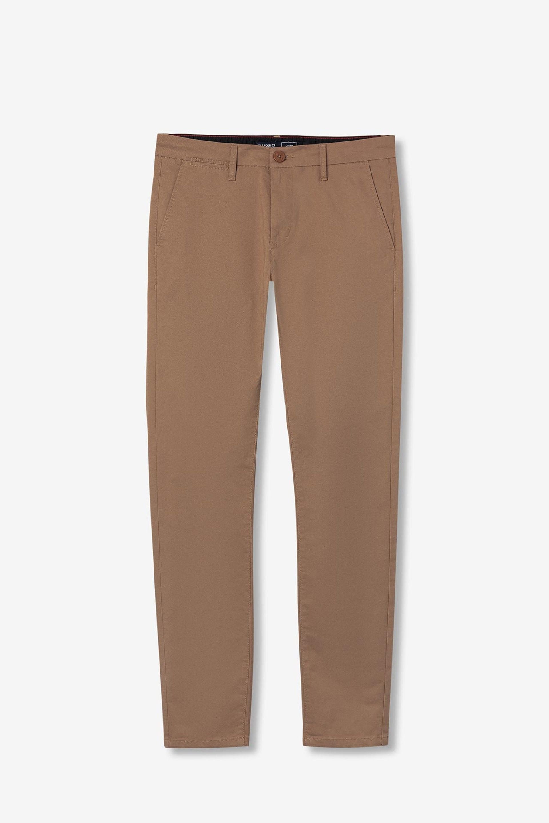Pantalon Chino Beige Oscuro