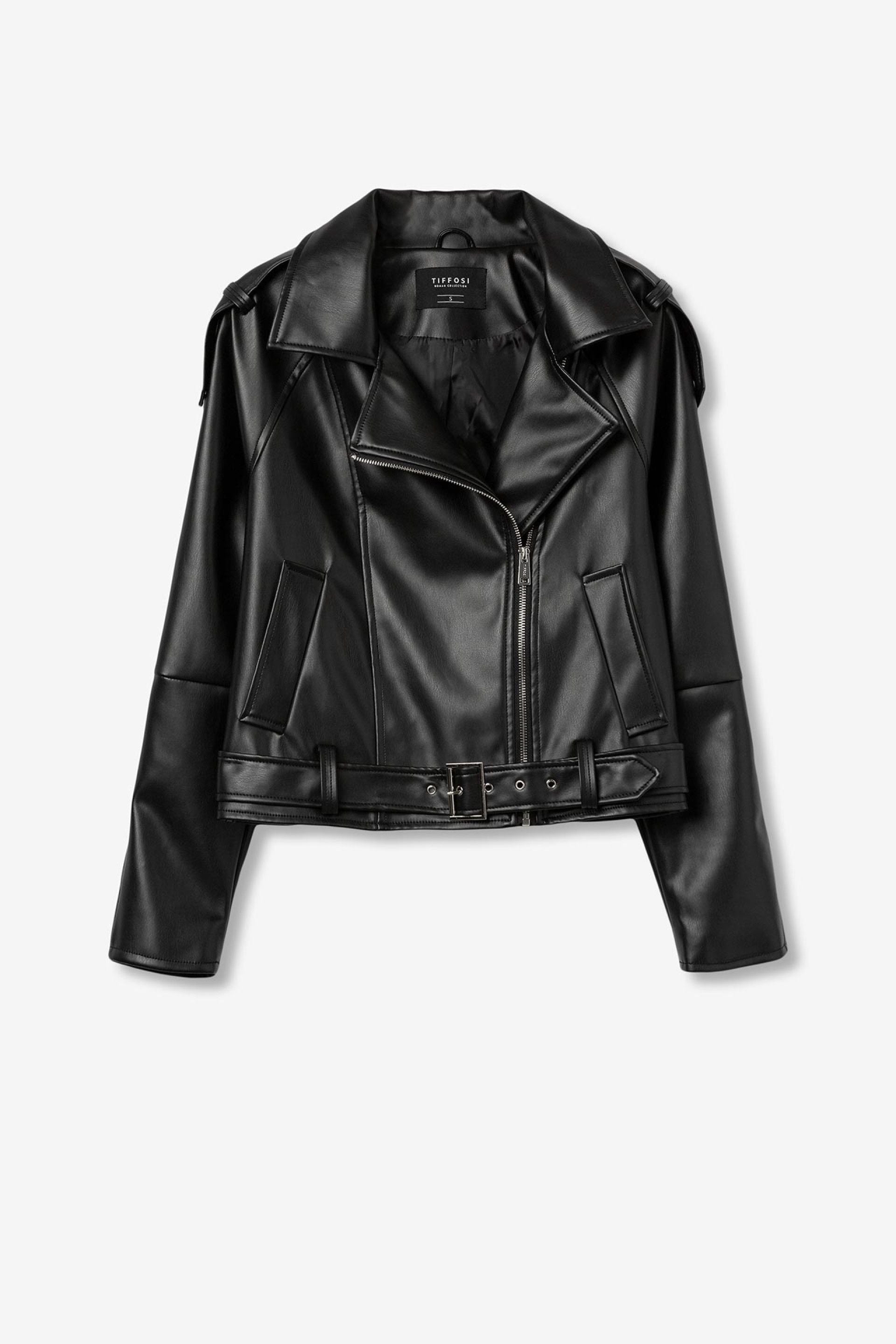 Chaqueta Polipiel Bree Negra
