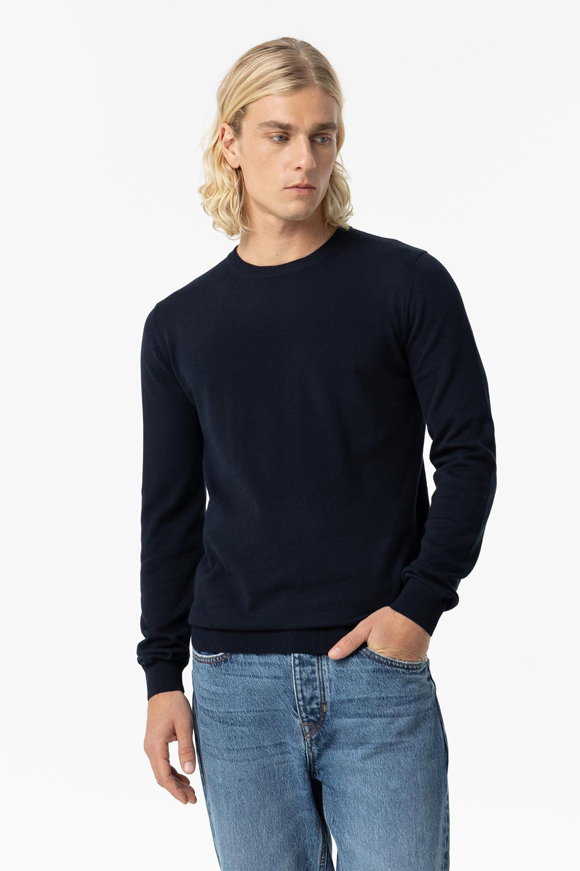 Jersey Punto Boss Azul Marino