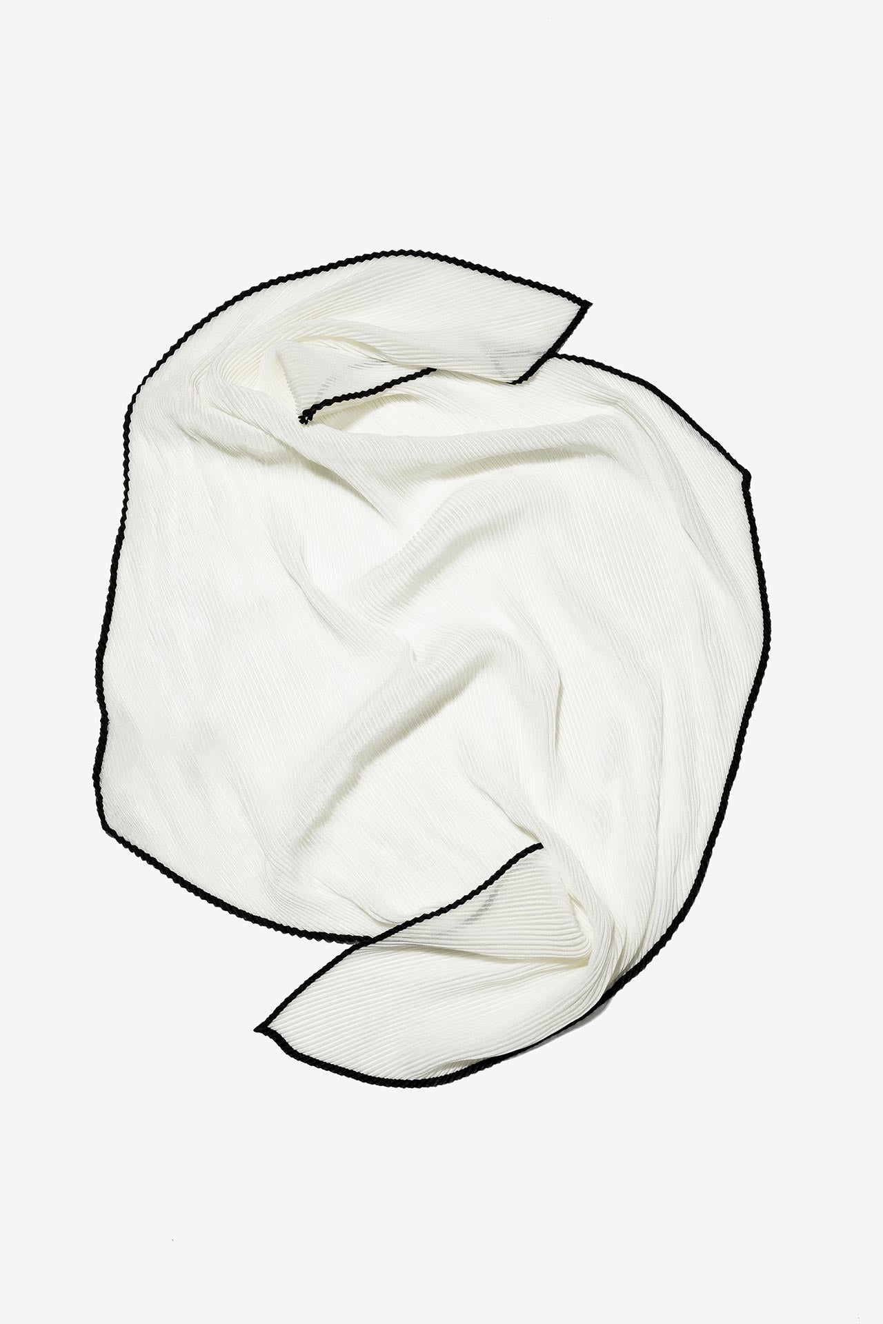 Pañuelo Cuello Plisado Crudo 173