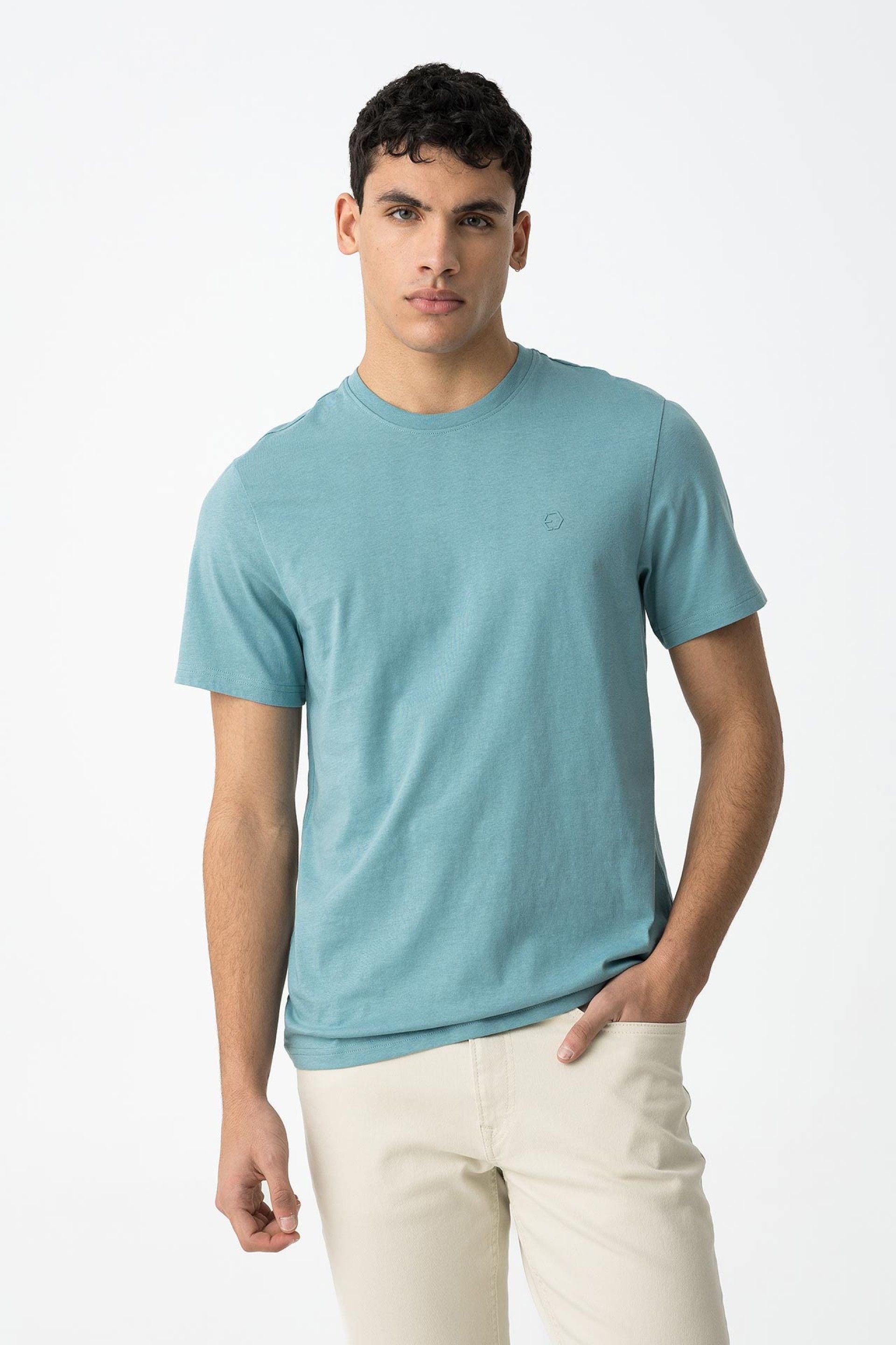 Camiseta Barton Turquesa 757