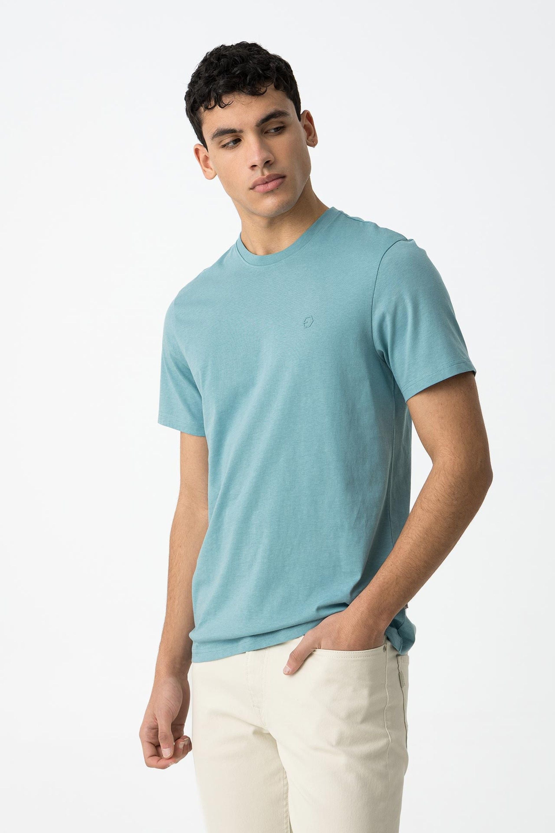 Camiseta Barton Turquesa 757