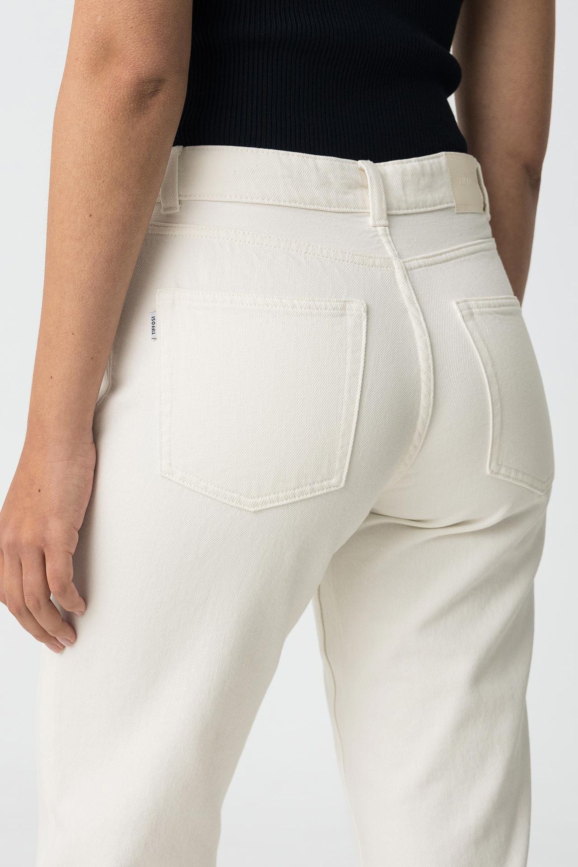 Jeans SOLANGE Blanco