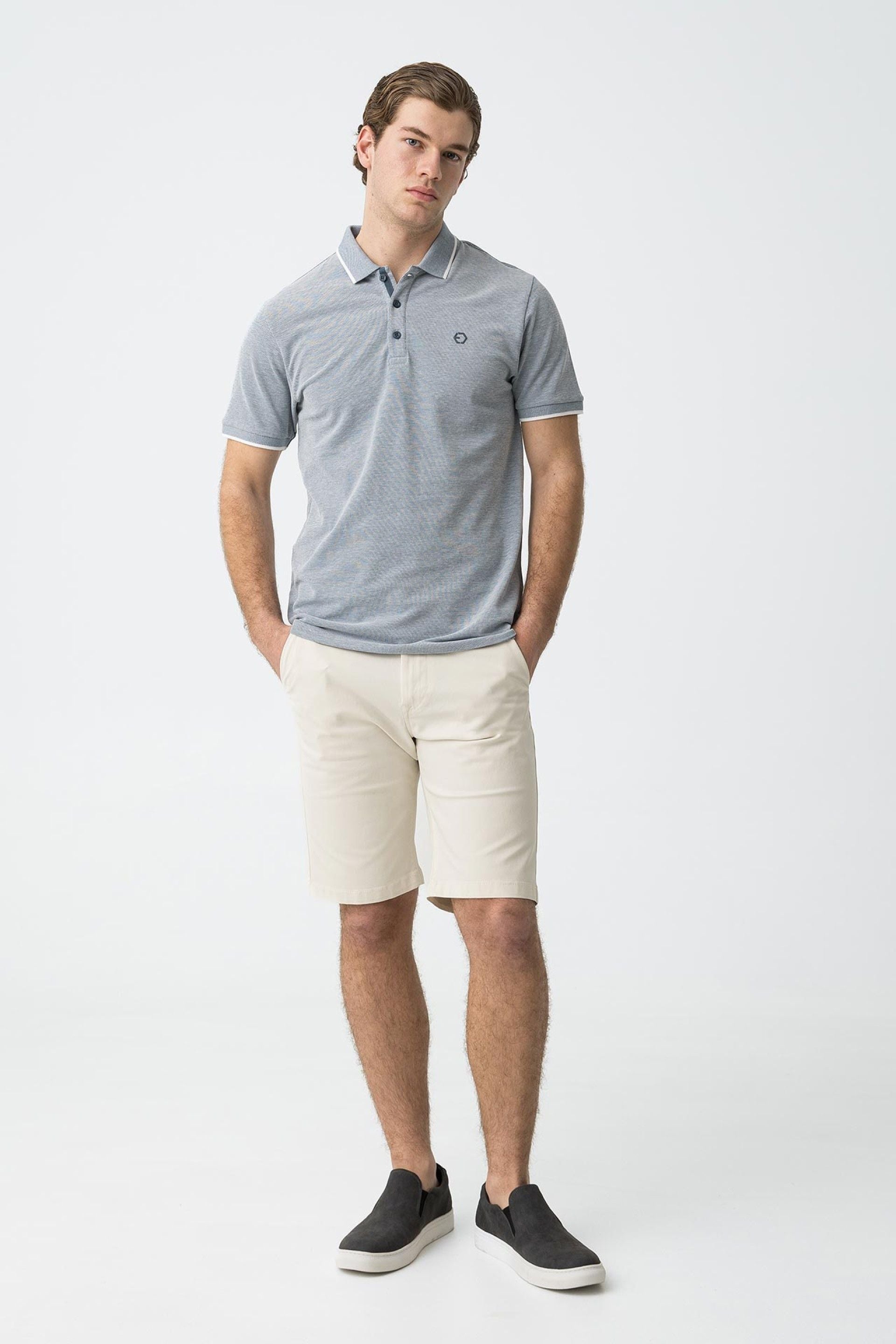 Bermuda Chino Slim Beige 116