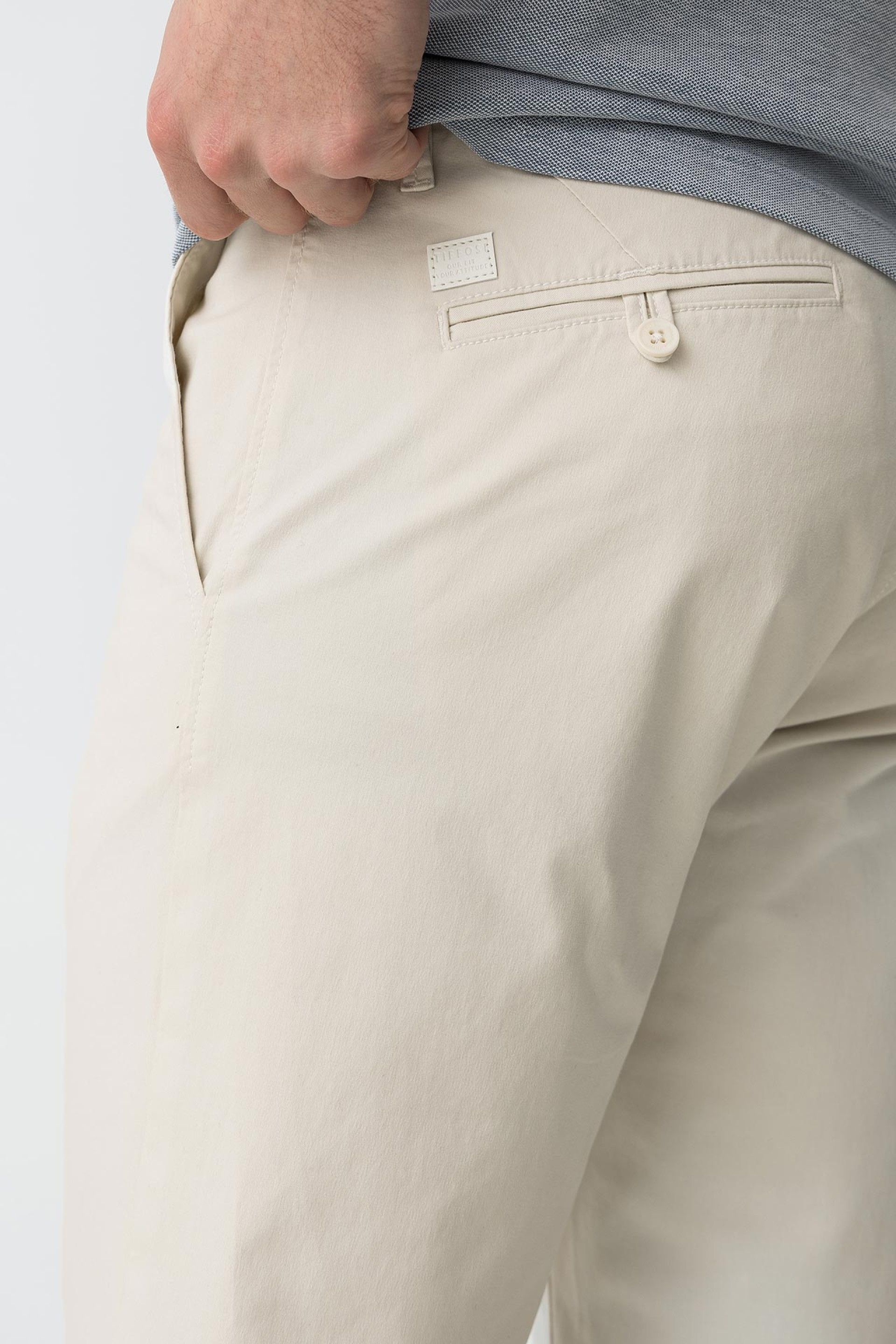 Bermuda Chino Slim Beige 116