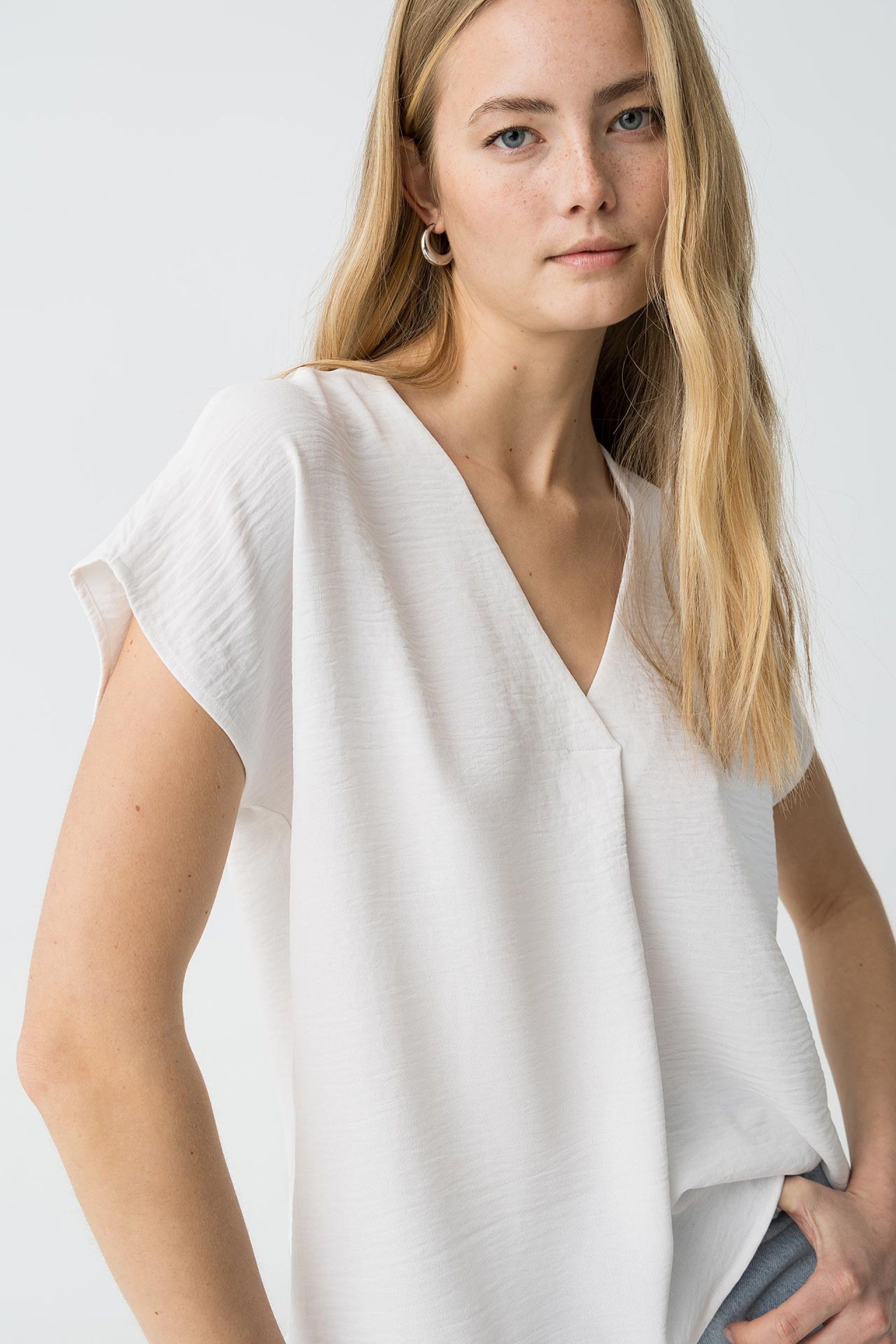 Blusa Maxine Blanca